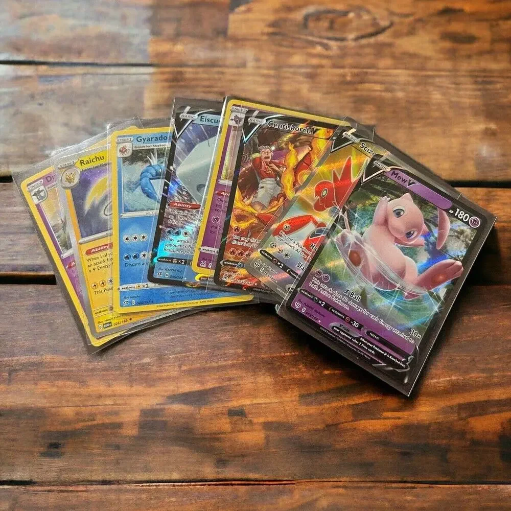 Pokémon Elite Mystery Mix: 1 Holo, Full Art, V, VMAX, Trainer - Power Unveiled